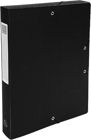 Elasticated Coolbox 4cm A4 - Black