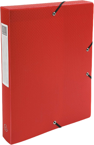 Elasticated Coolbox 4cm A4 - Red