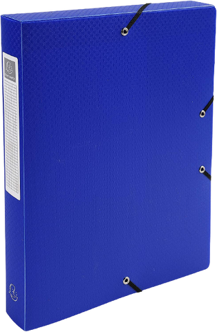 Elasticated Coolbox 4cm A4 - Royal Blue