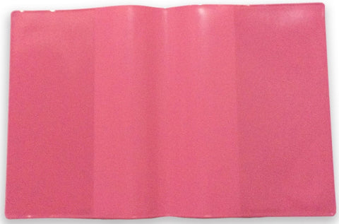 - A4 Plastic Exercise Book Cover - Pink