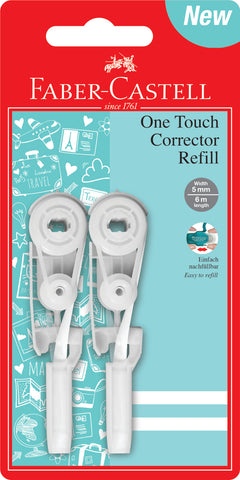 Correction Roller One Touch Refills - Blister Card x 2