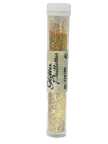 Glitter Powder - Tube x 14g/Gold Metallic