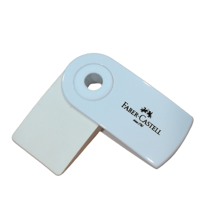 Eraser Sleeve   Mini - White