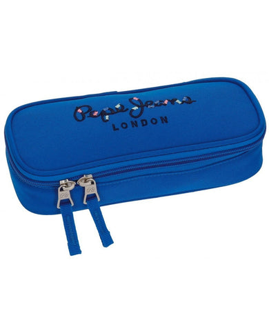 Pepe Jeans Harlow Pencil Case - Azul