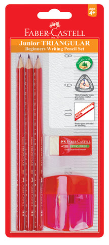 Beginners Triangular JUMBO Pencil - Set Blister Pack