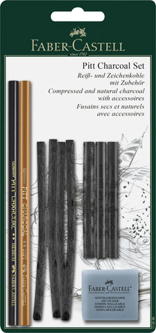 Charcoal Set  - Blister Card/10 pieces