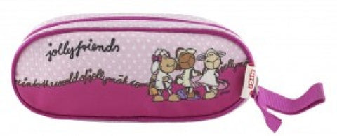 Target Jolly Friends Pink Pencil Case