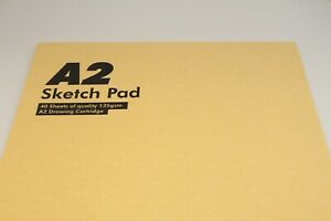 Drawing/Sketch Pad - 120gsm/A2/25 sheets/Smooth Cartridge Paper